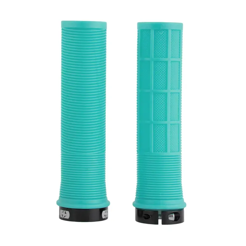 Oxford Driver Lock-On MTB Grips in Turquoise