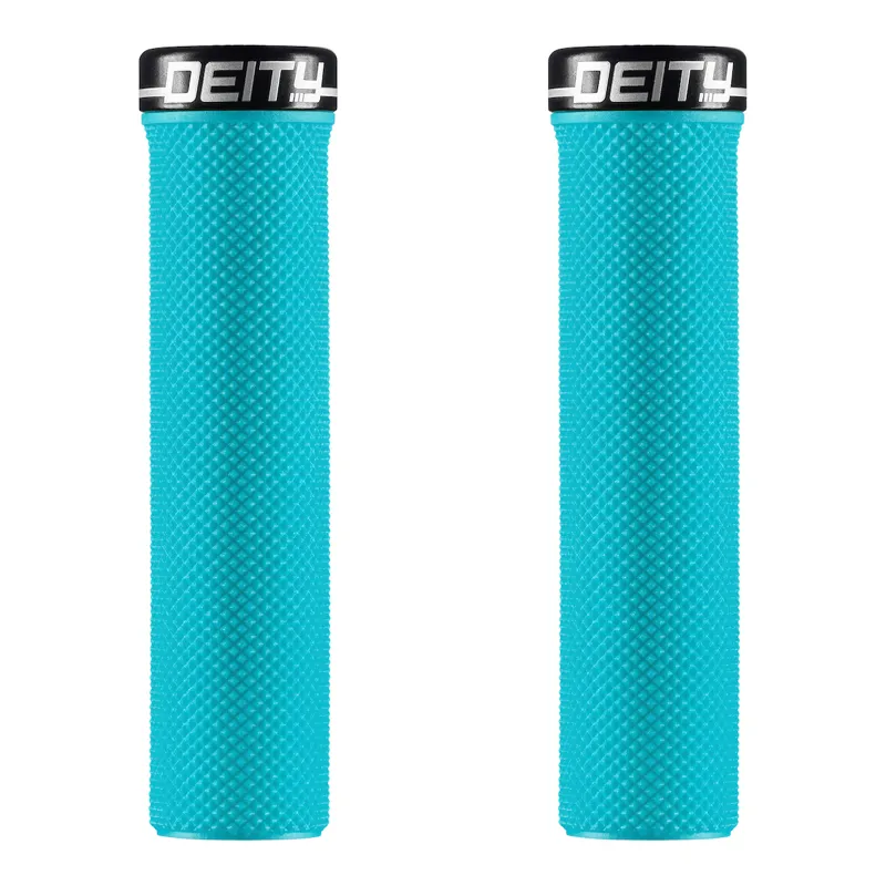 Deity Slimfit Mountain Bike Grips in Blue