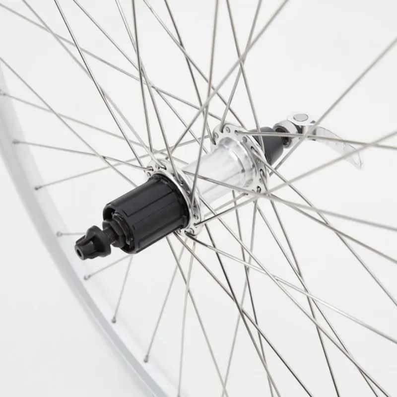 M Part Wheels 26-inch 135mm MTB Rear QR Cassette Wheel in Silver-2