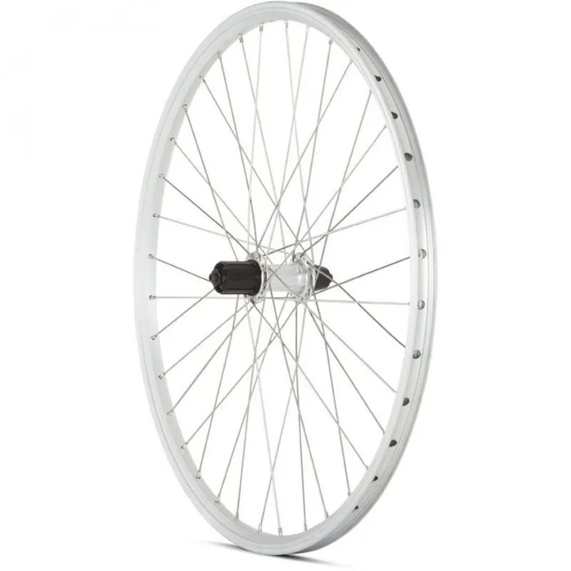 M Part Wheels 26-inch 135mm MTB Rear QR Cassette Wheel in Silver