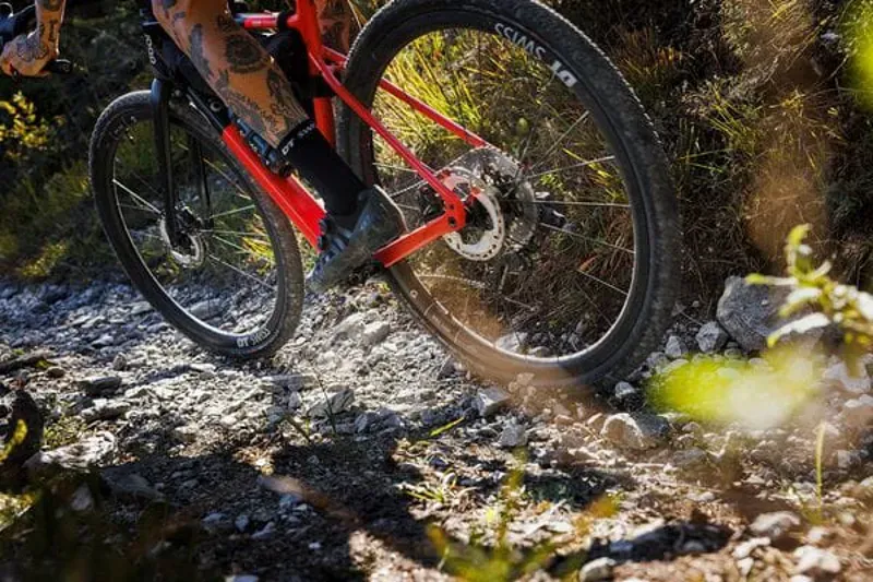 DT GRC 1400 30mm Carbon Gravel Bike 700c Front Wheel 12 x 100 mm-3