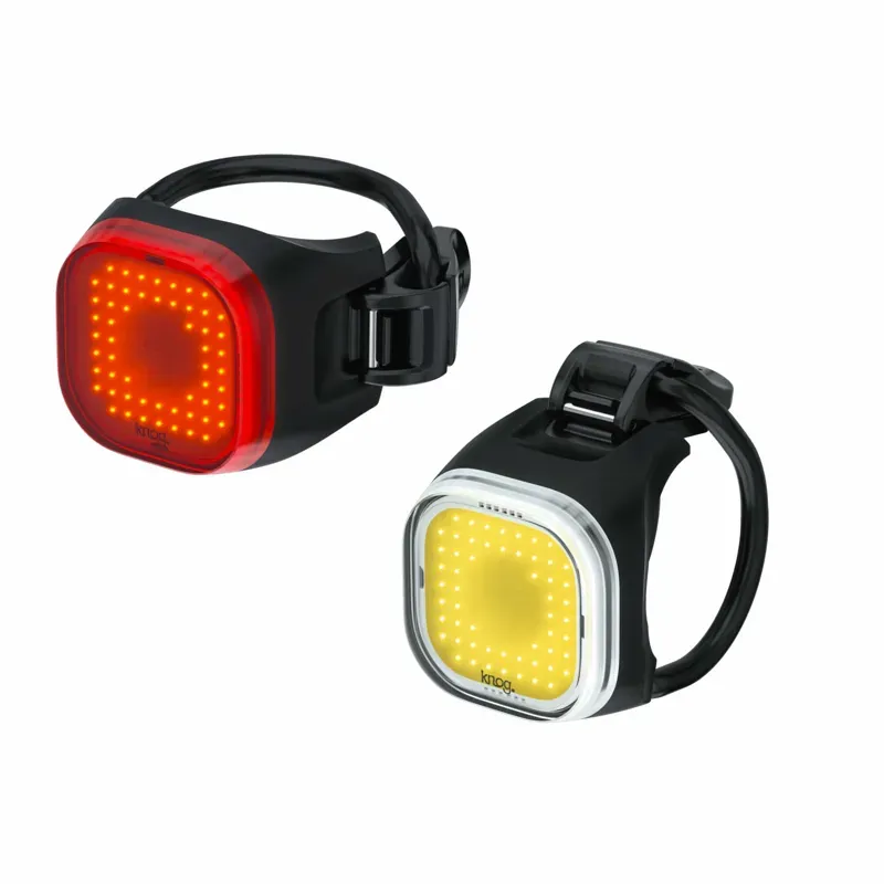 Knog Blinder Mini Square Twinpack LED Safety Bike Lights