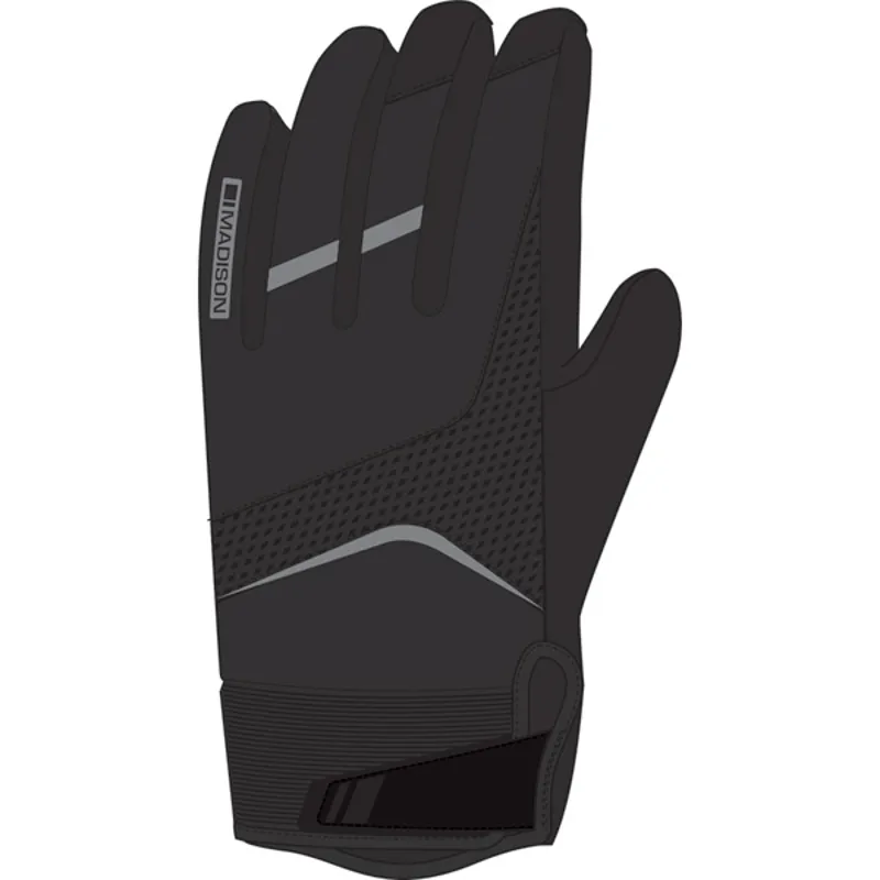 Madison Avalanche Waterproof Mens Gloves in Black 