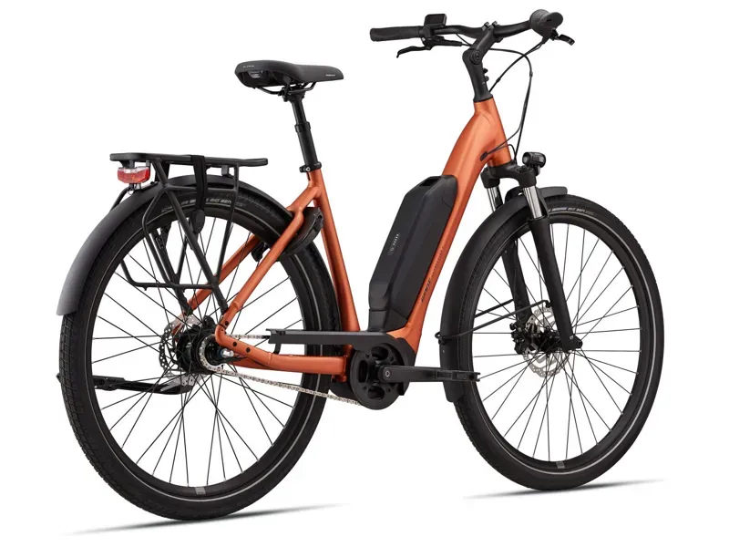 Giant Expression E+ 1 Electric Hybrid Bike In Matte Copper Coin-1