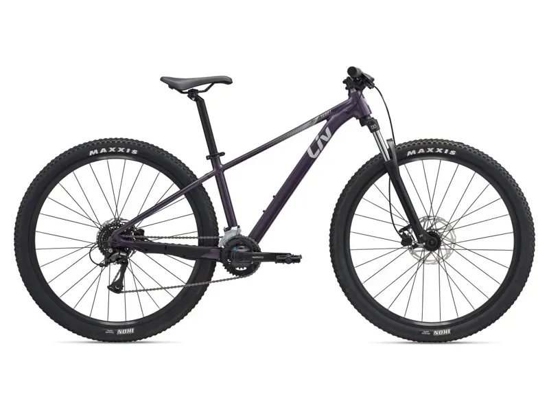 2025 Liv Tempt 3 27.5 Mountain Bike In Tyrian Purple