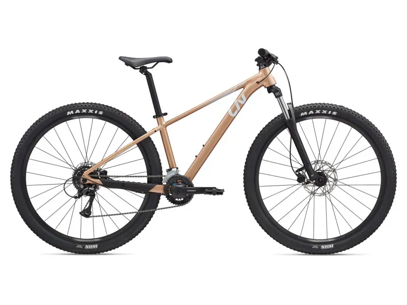 2025 Liv Tempt 3 29 Mountain Bike In Golden Wheat