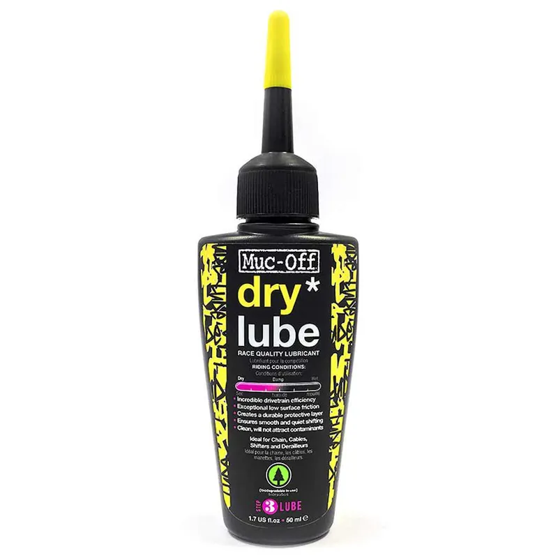 Muc-Off Dry Chain Lube 50ml Drip Bottle