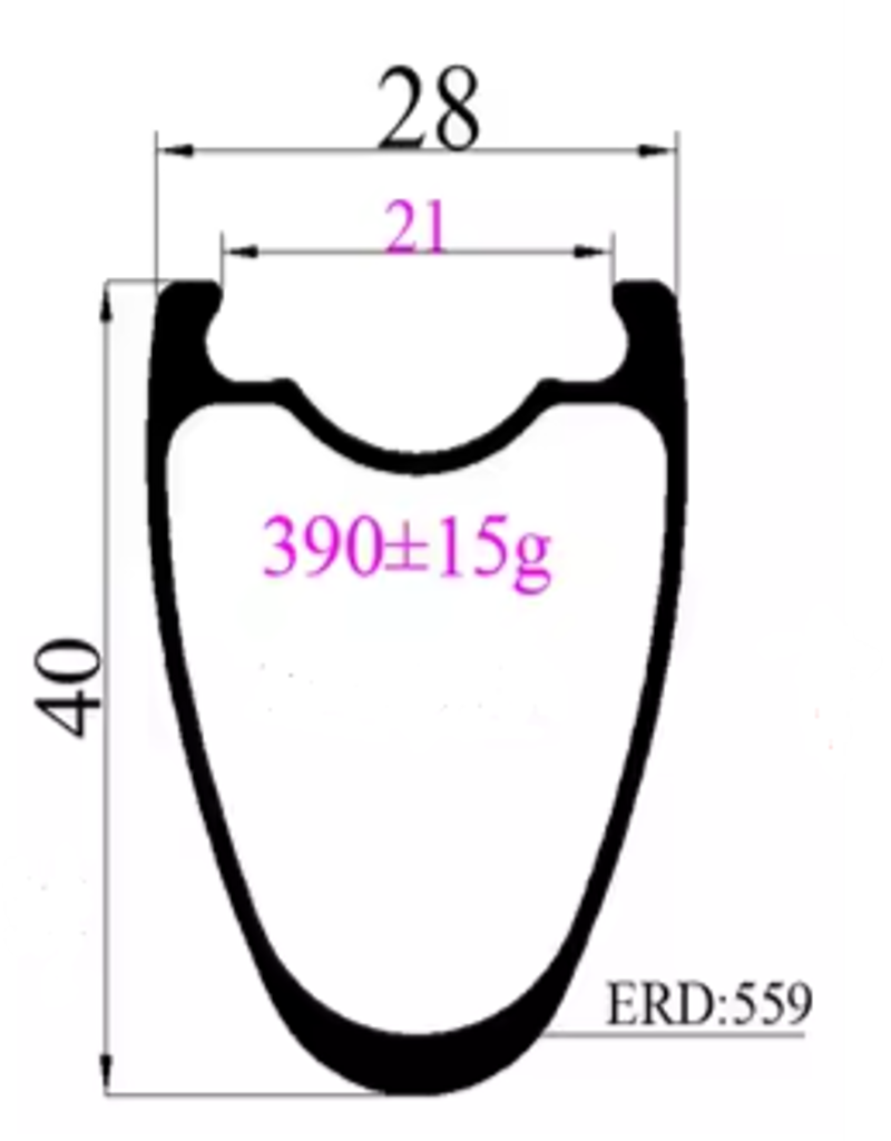 Moonglu Wheelworks Carbon 40 Road Wheels-3