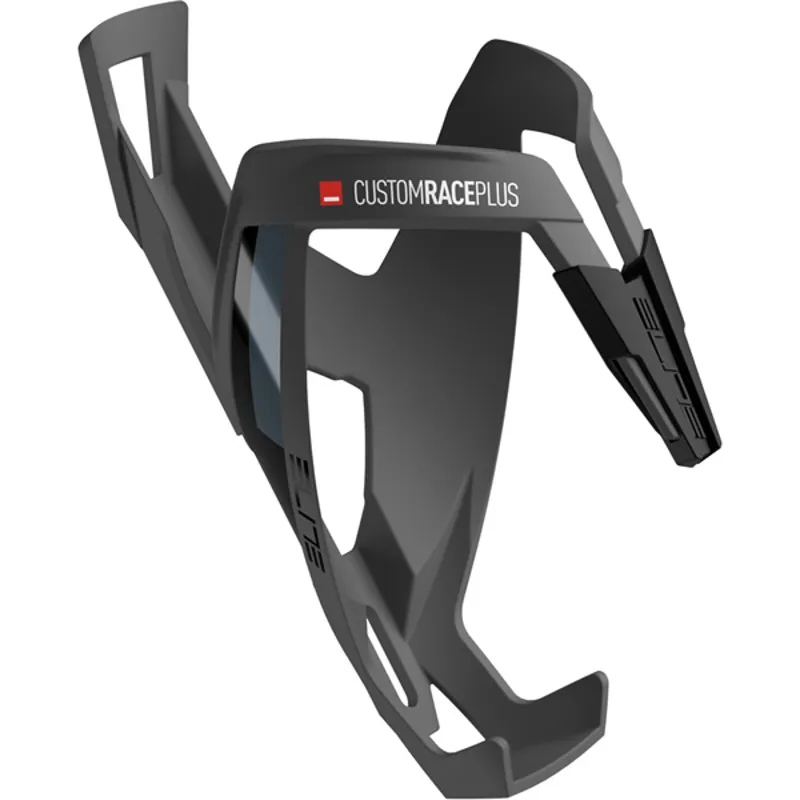 Elite Custom Race Plus Bottle Cage in Stealth Matt Black