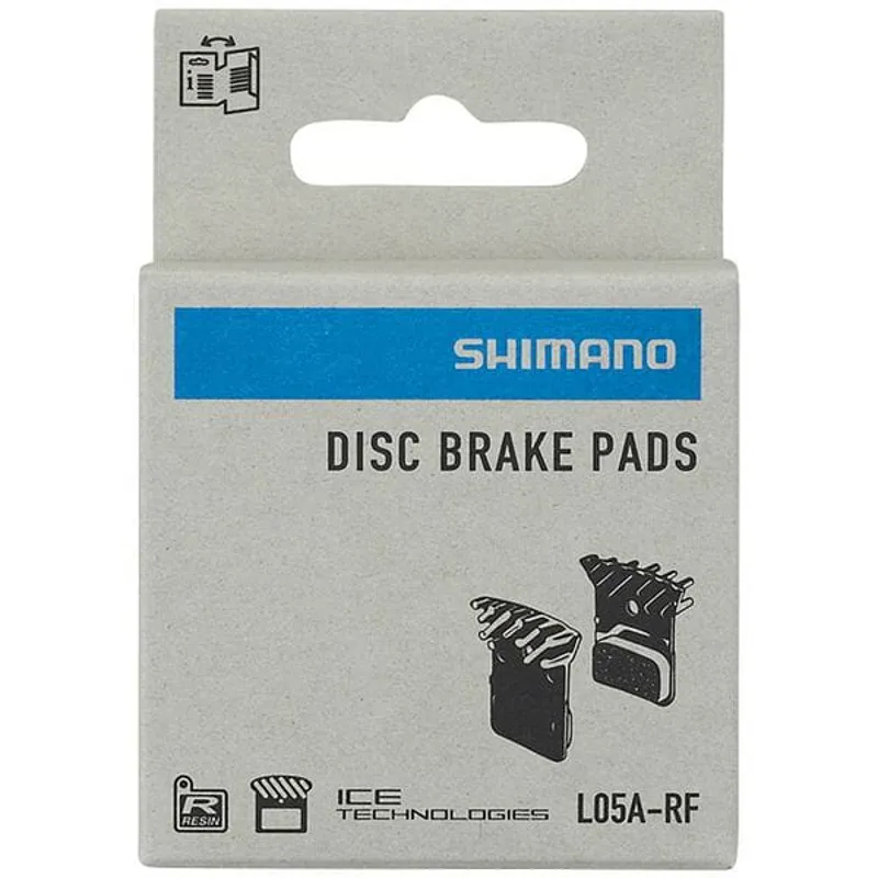 Shimano L05A-RF Resin Pad set with Cooling Fin-1