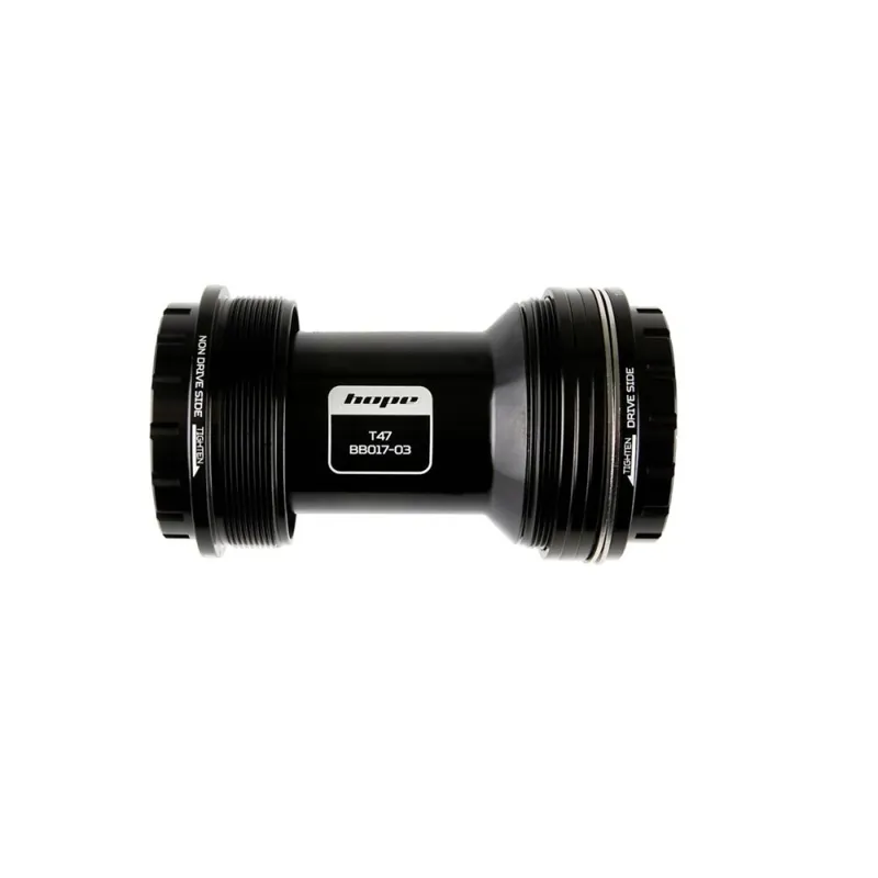 Hope T47 Bottom Bracket with Stainless Bearings for 24mm Axle in Black