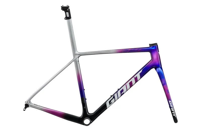 Giant TCR Advanced SL frameset in Jayco-Alula Purple Storm