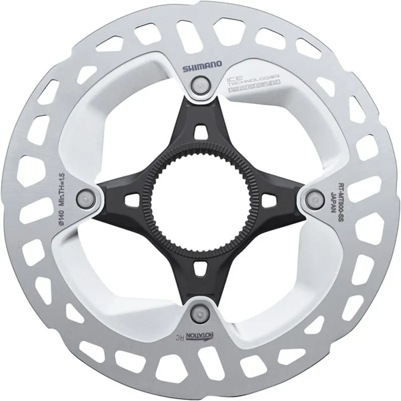 Shimano Deore MT800 Ice Tech Disc Rotor with Internal Lockring