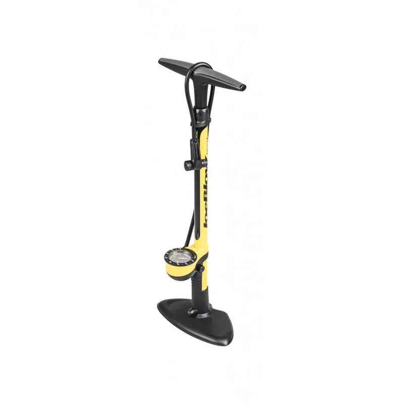 Topeak JoeBlow Sport III Track Pump in Black Yellow