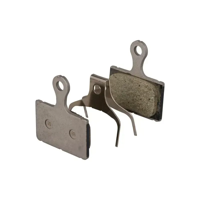 Shimano Spares BRBX K03S Steel Back Resin Pads and SPG in Silver-1