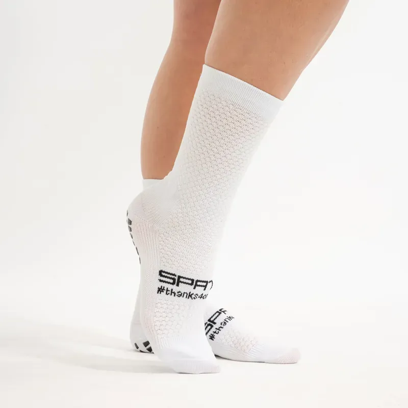 Spatzwear Sokz 2 Socks in White-1