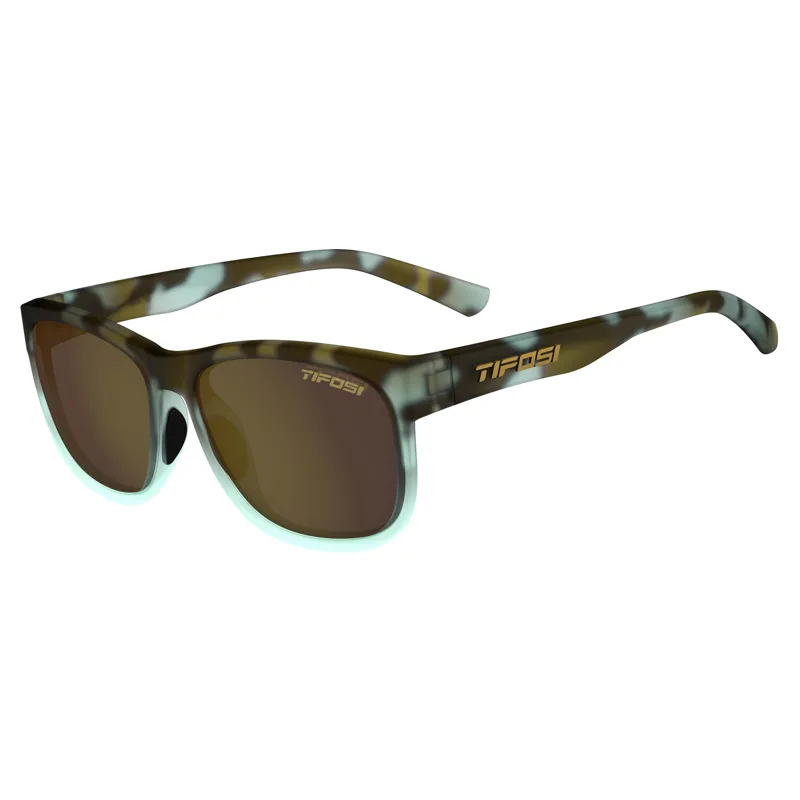 Tifosi Swank Xl Single Lens Sunglasses in Blue Tortoise