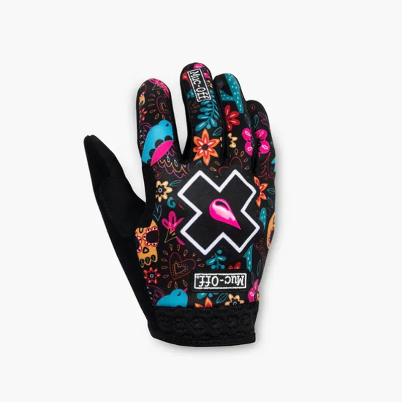 Muc-Off Youth Rider Gloves In Red Hot Chilli Pepper