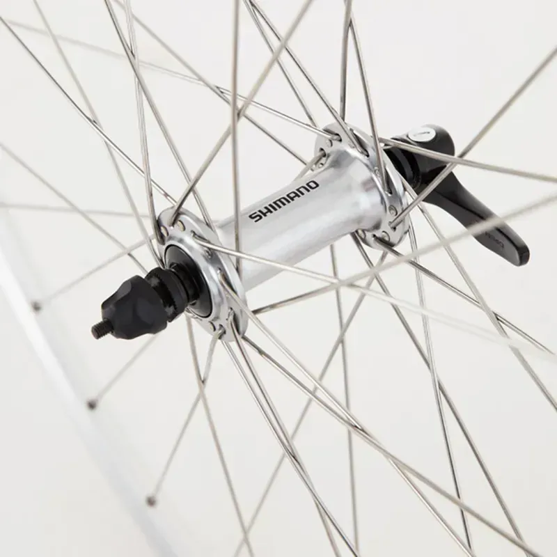 M Part Wheels RS400 Hub Mavic Open Elite Rim 700c Shimano Front Wheel in Silver-3